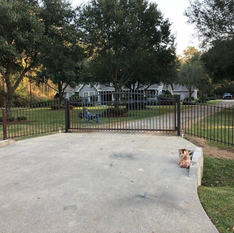 Custom fence and gate
