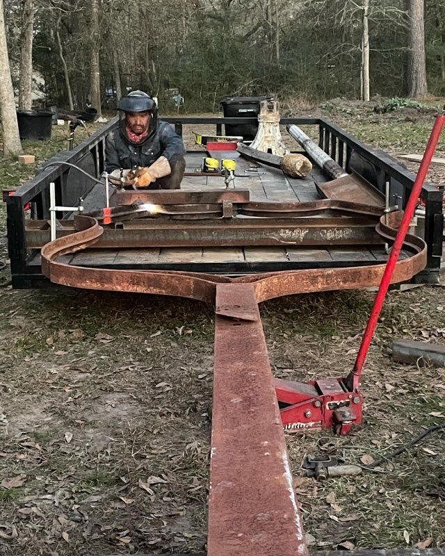 Custom heavy duty ramp welding and fabrication