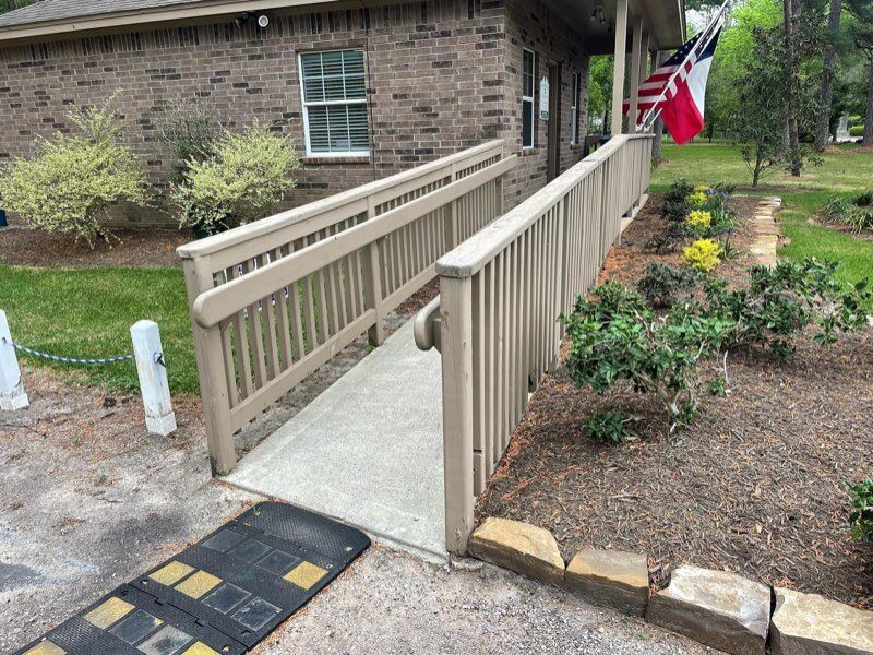 Custom Metal HandRail On Site