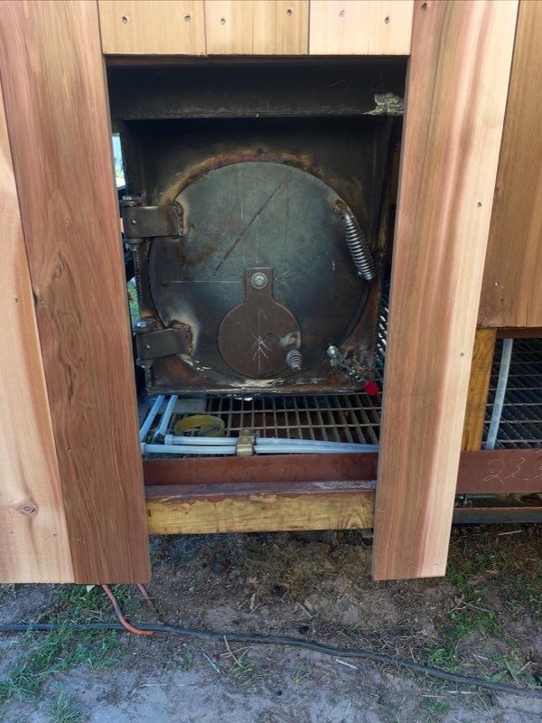 Custom mobile welding and fabrication custom bbq pits