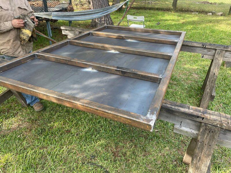 Custom trailer ramp welding and fabrication