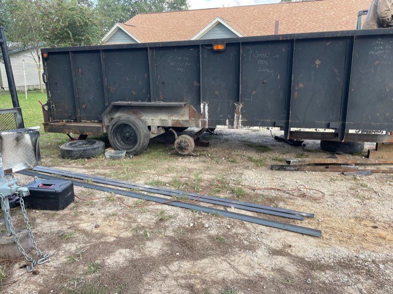 Custom welding and fabrication trailer modifications