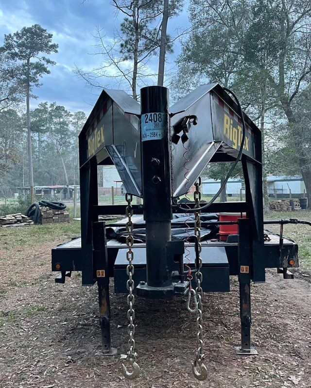 Mobile repair and fabrication gooseneck coupler replacement