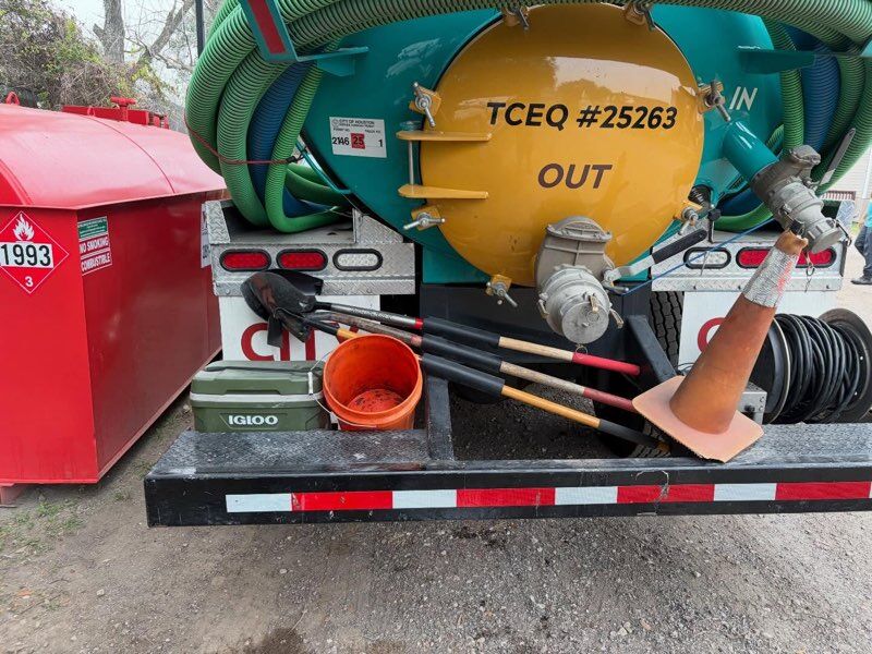 Mobile welding and fabrication for septic company