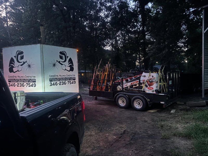 Mobile welding and metal fabrication project by CrossSteel Welding