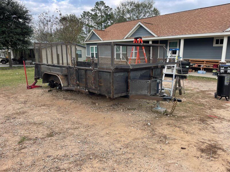 Trailer Axle Replacement